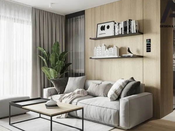 10+ Mẫu thiết kế nội thất chung cư 45m2 đẹp, tối ưu công năng 2025