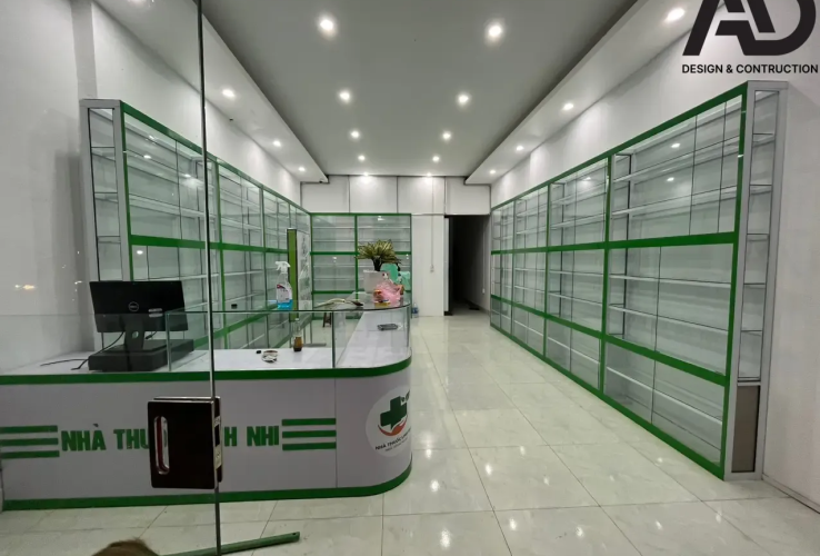 THIẾT KẾ NHÀ THUỐC – CHUYÊN NGHIỆP, CHUẨN GPP