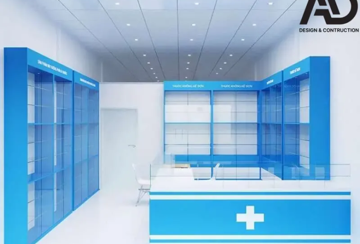 10+Mẫu thiết kế nhà thuốc chuẩn GPP uy tín nhất 2025