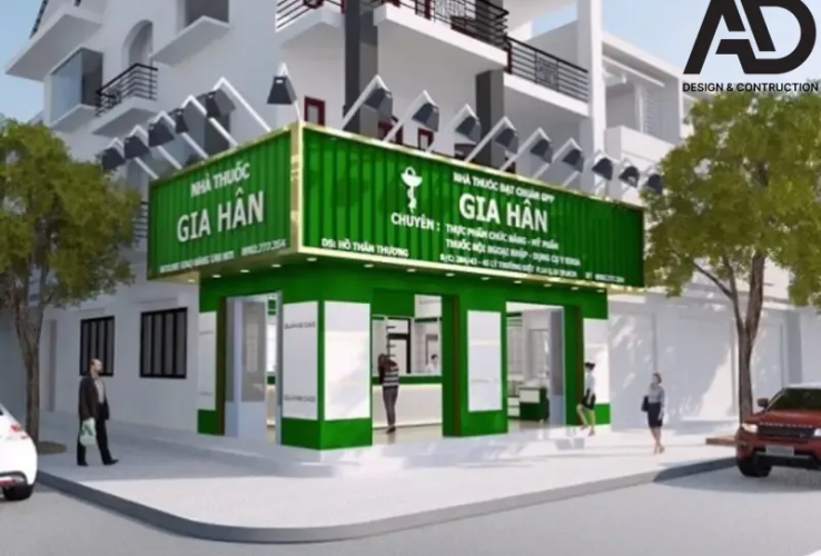 10+Mẫu thiết kế nhà thuốc chuẩn GPP uy tín nhất 2025