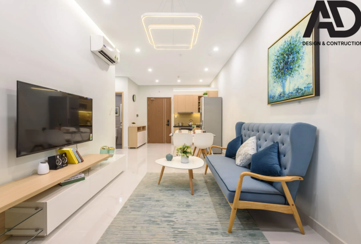 10+ Mẫu thiết kế nội thất chung cư 45m2 đẹp, tối ưu công năng 2025