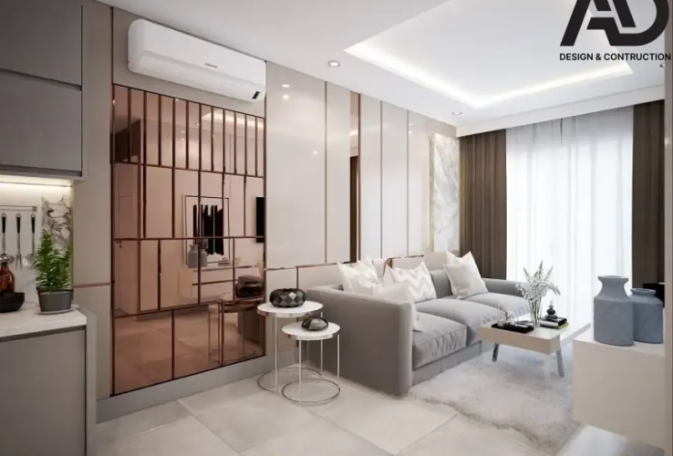 10+ Mẫu thiết kế nội thất chung cư 45m2 đẹp, tối ưu công năng 2025