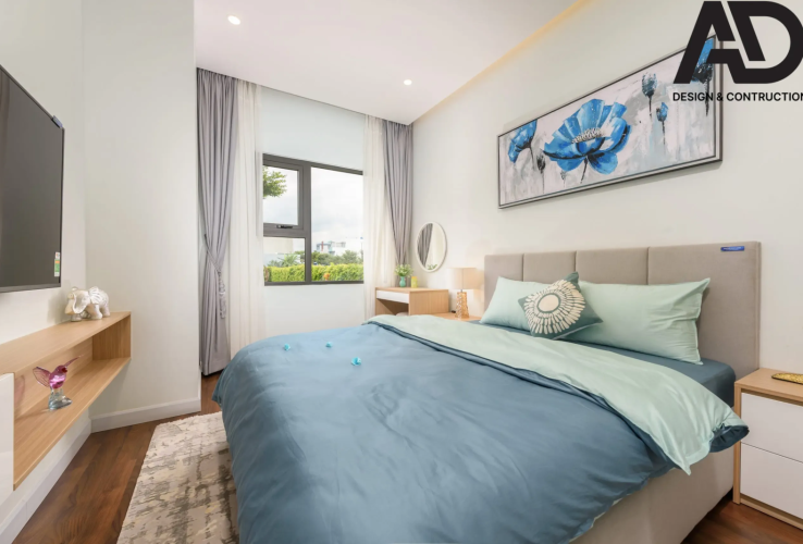 10+ Mẫu thiết kế nội thất chung cư 45m2 đẹp, tối ưu công năng 2025