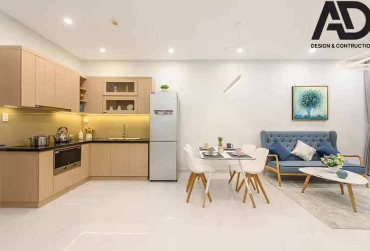 10+ Mẫu thiết kế nội thất chung cư 45m2 đẹp, tối ưu công năng 2025