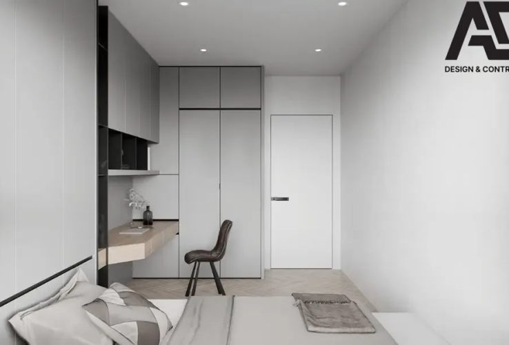 10+ Mẫu thiết kế nội thất chung cư 45m2 đẹp, tối ưu công năng 2025