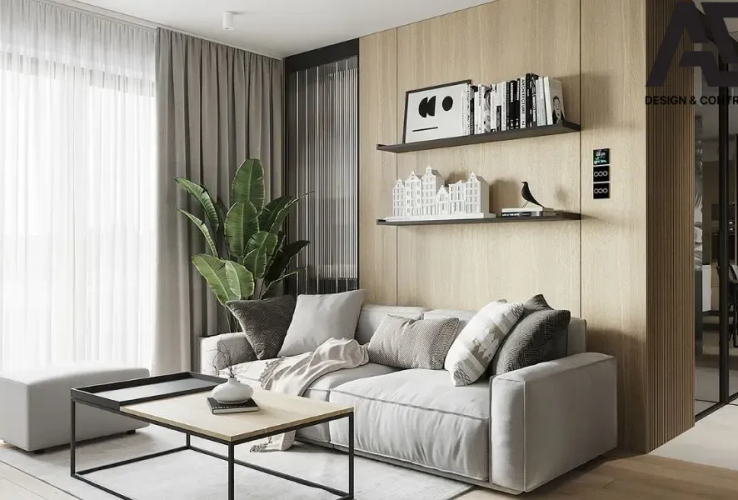 10+ Mẫu thiết kế nội thất chung cư 45m2 đẹp, tối ưu công năng 2025