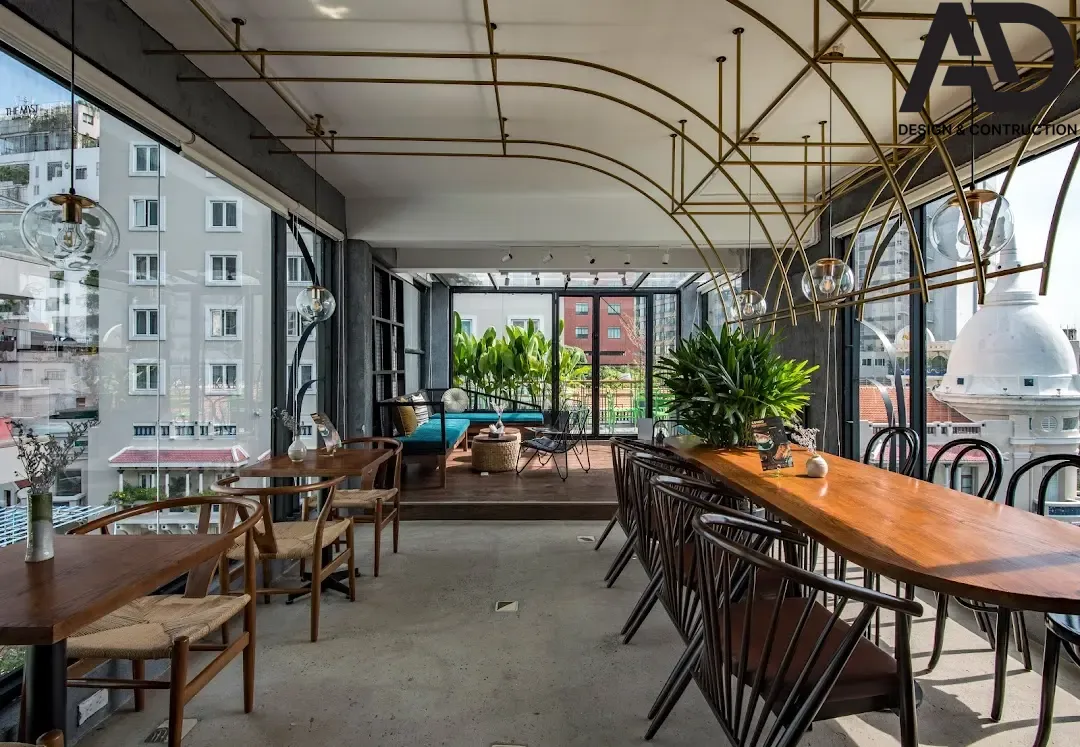 THIẾT KẾ NỘI THẤT QUÁN CÀ PHÊ