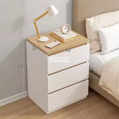 TỦ ĐẦU GIƯỜNG, DÙNG RAY TRƯỢT CỨNG CÁP XỊN SÒ, VÁN MDF PHỦ MELAMINE CAO CẤP